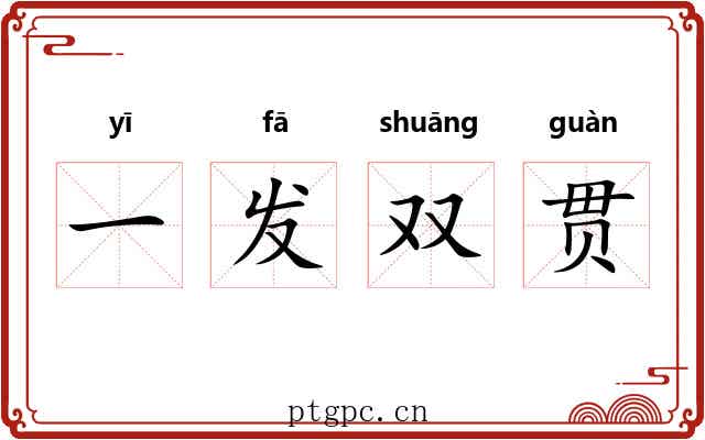 一发双贯
