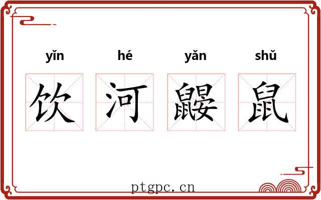 饮河鼹鼠
