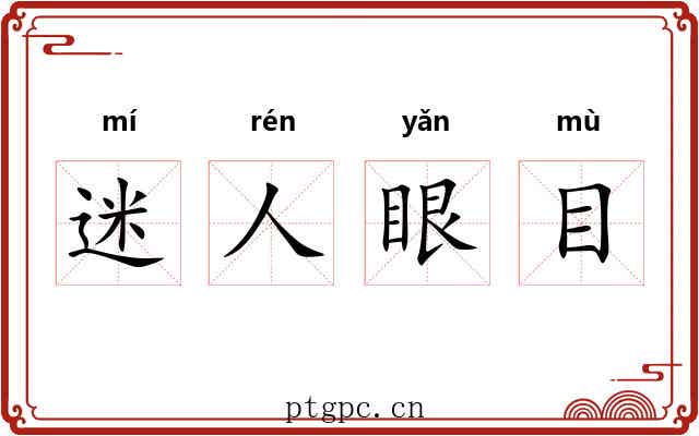 迷人眼目