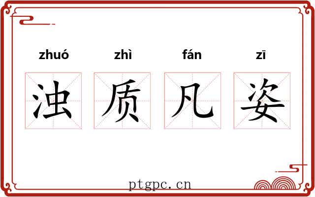 浊质凡姿