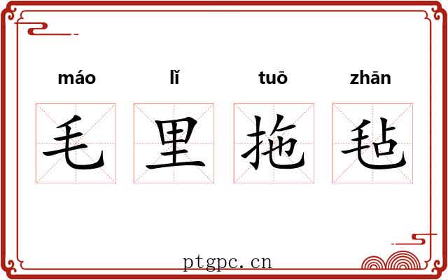 毛里拖毡