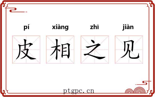 皮相之见