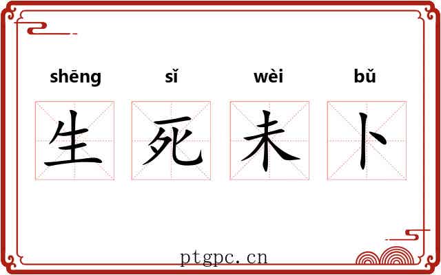 生死未卜