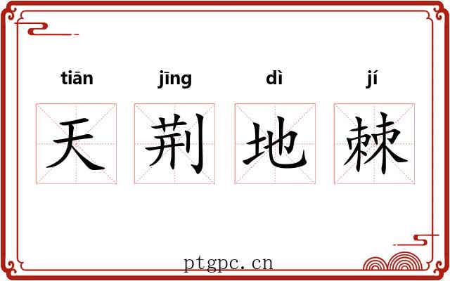 天荆地棘