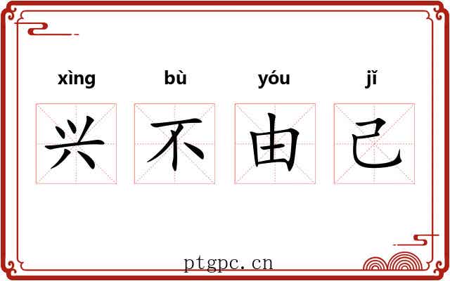 兴不由己