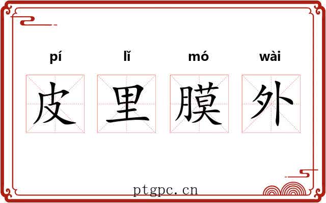 皮里膜外