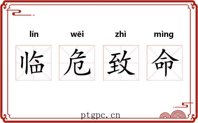临危致命