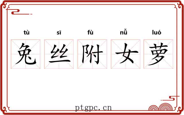 兔丝附女萝