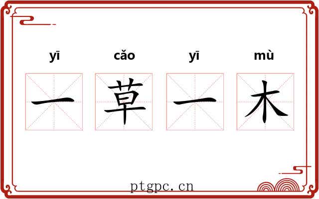 一草一木