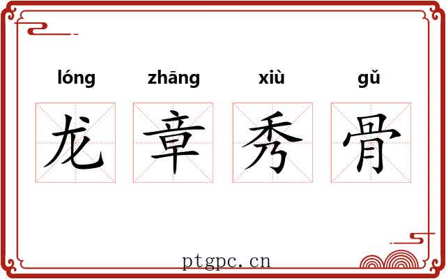 龙章秀骨