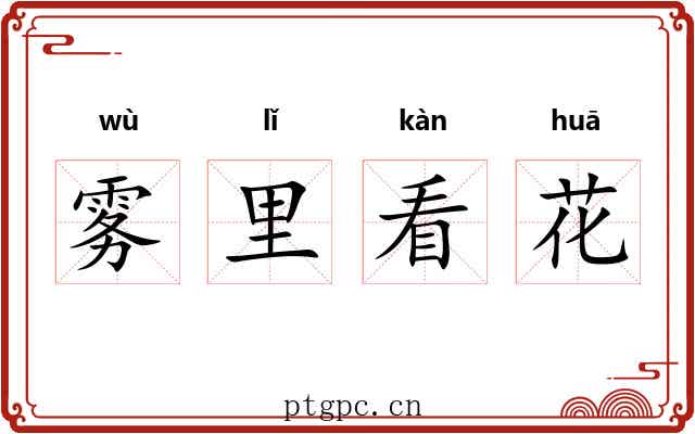 雾里看花