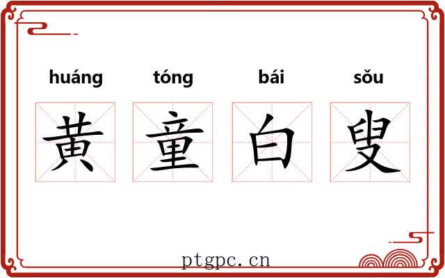 黄童白叟