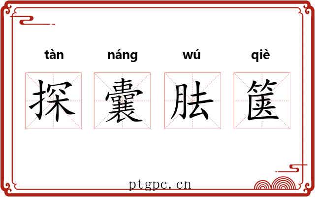 探囊胠箧