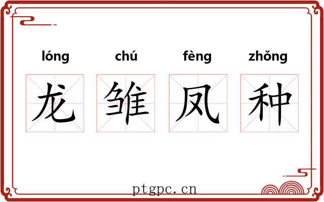 龙雏凤种