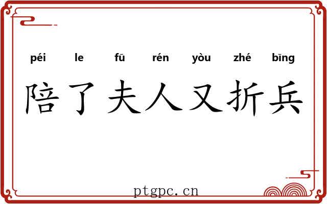 陪了夫人又折兵
