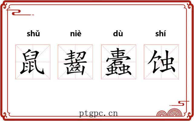 鼠齧蠹蚀