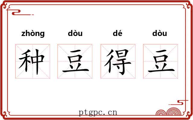 种豆得豆