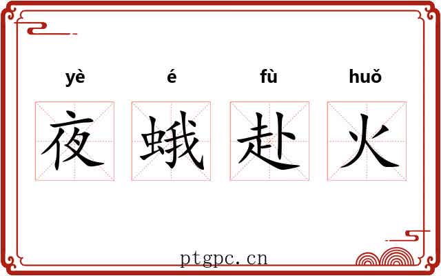 夜蛾赴火