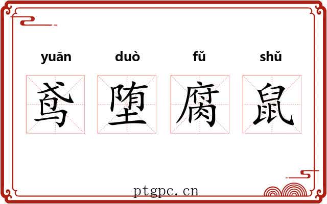 鸢堕腐鼠