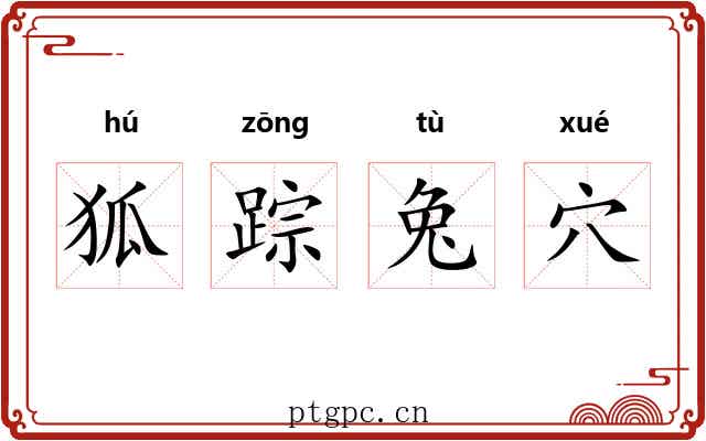 狐踪兔穴
