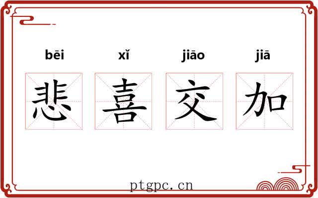 悲喜交加