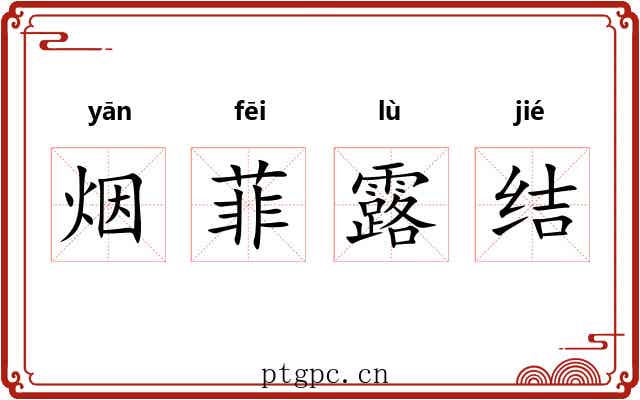 烟菲露结