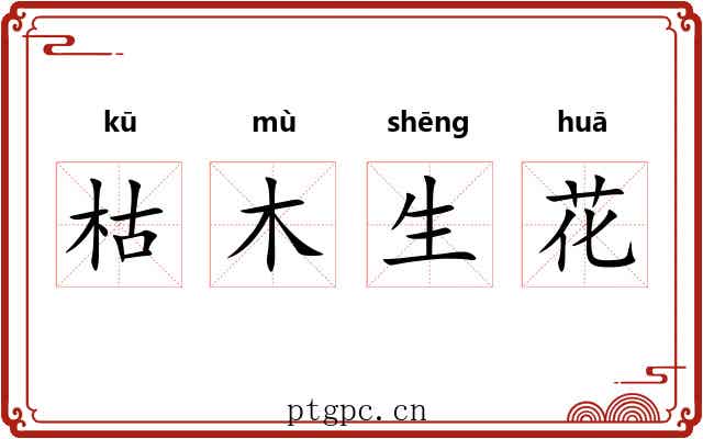 枯木生花