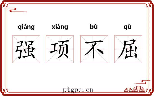 强项不屈