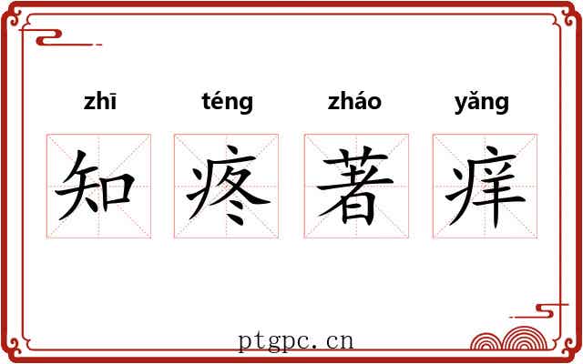 知疼著痒