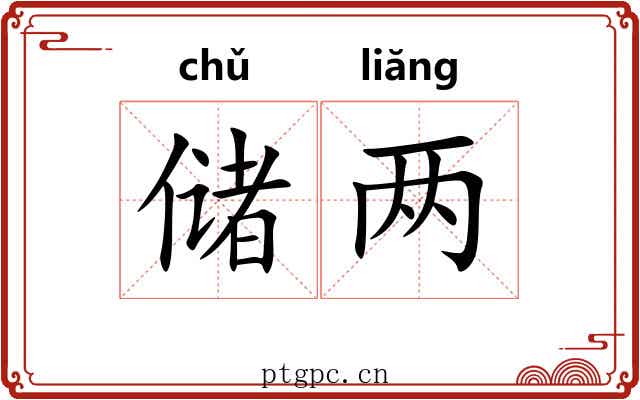 储两