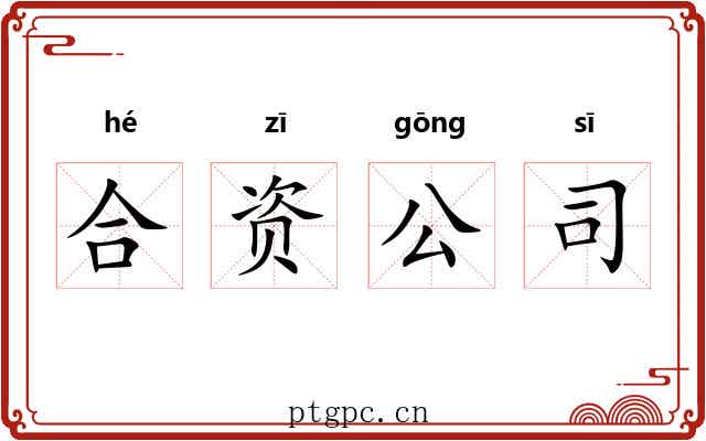 合资公司 合资公司
