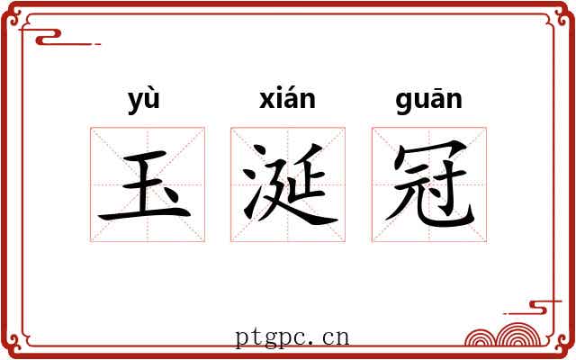 玉涎冠 玉涎冠