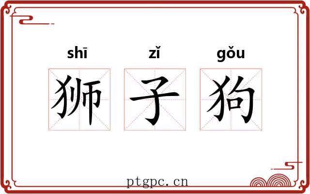 狮子狗