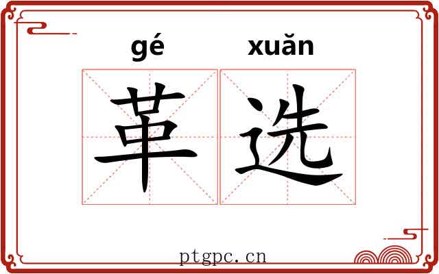 革选 革选