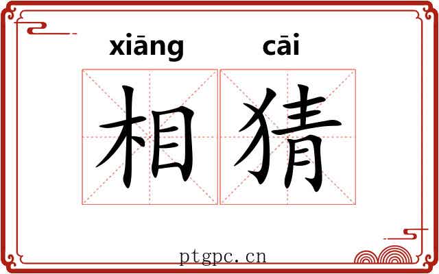 相猜 相猜