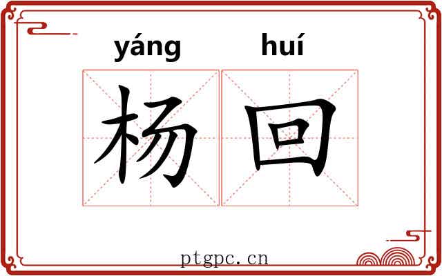 杨回