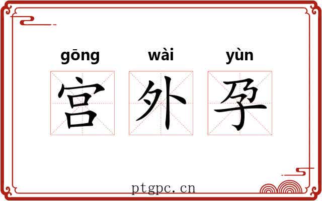 宫外孕 宫外孕