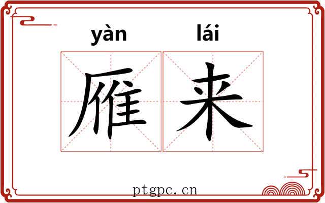 雁来 雁来