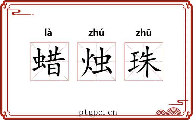 蜡烛珠 蜡烛珠