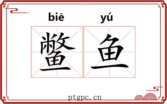 鳖鱼