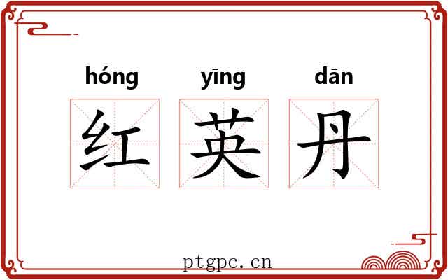 红英丹