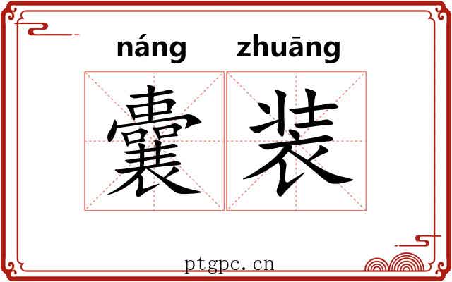囊装 囊装