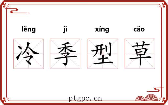 冷季型草 冷季型草