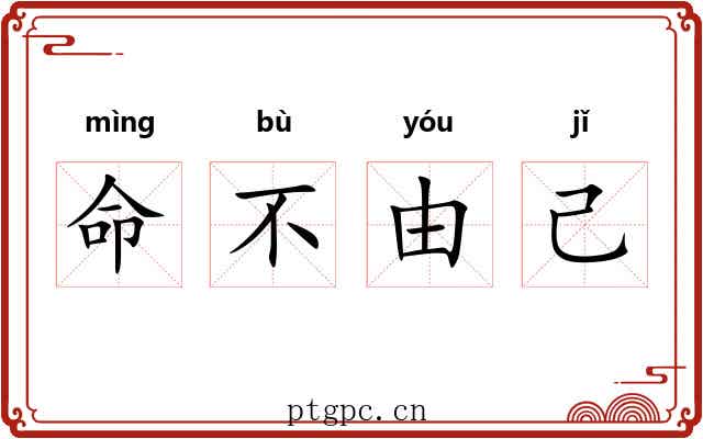 命不由己 命不由己