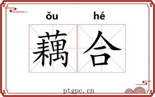 藕合
