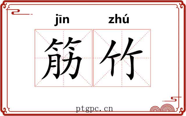 筋竹 筋竹