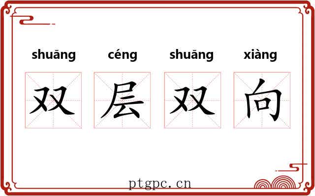 双层双向