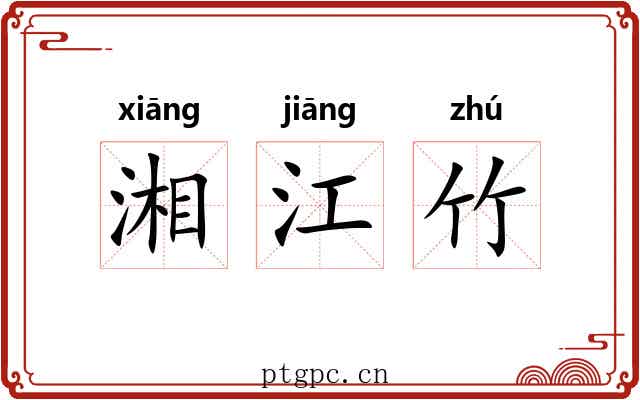 湘江竹 湘江竹