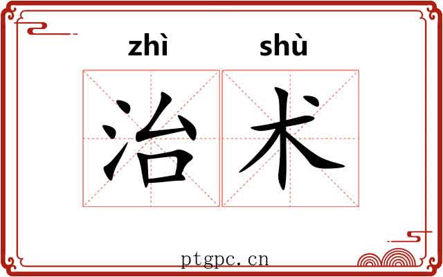 治术 治术
