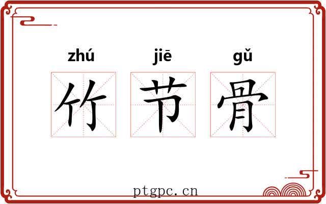 竹节骨